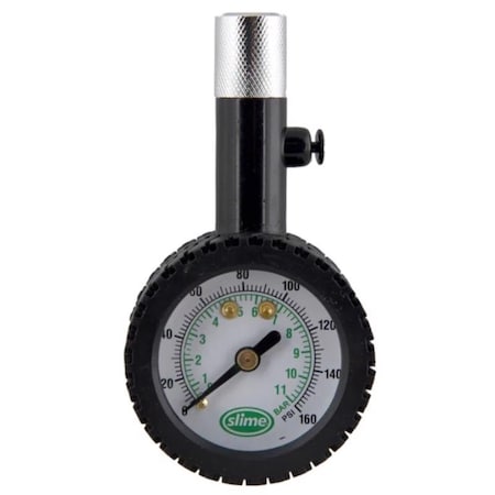 Slime Slime Elite 160 psi Dial Tire Pressure Gauge 20491